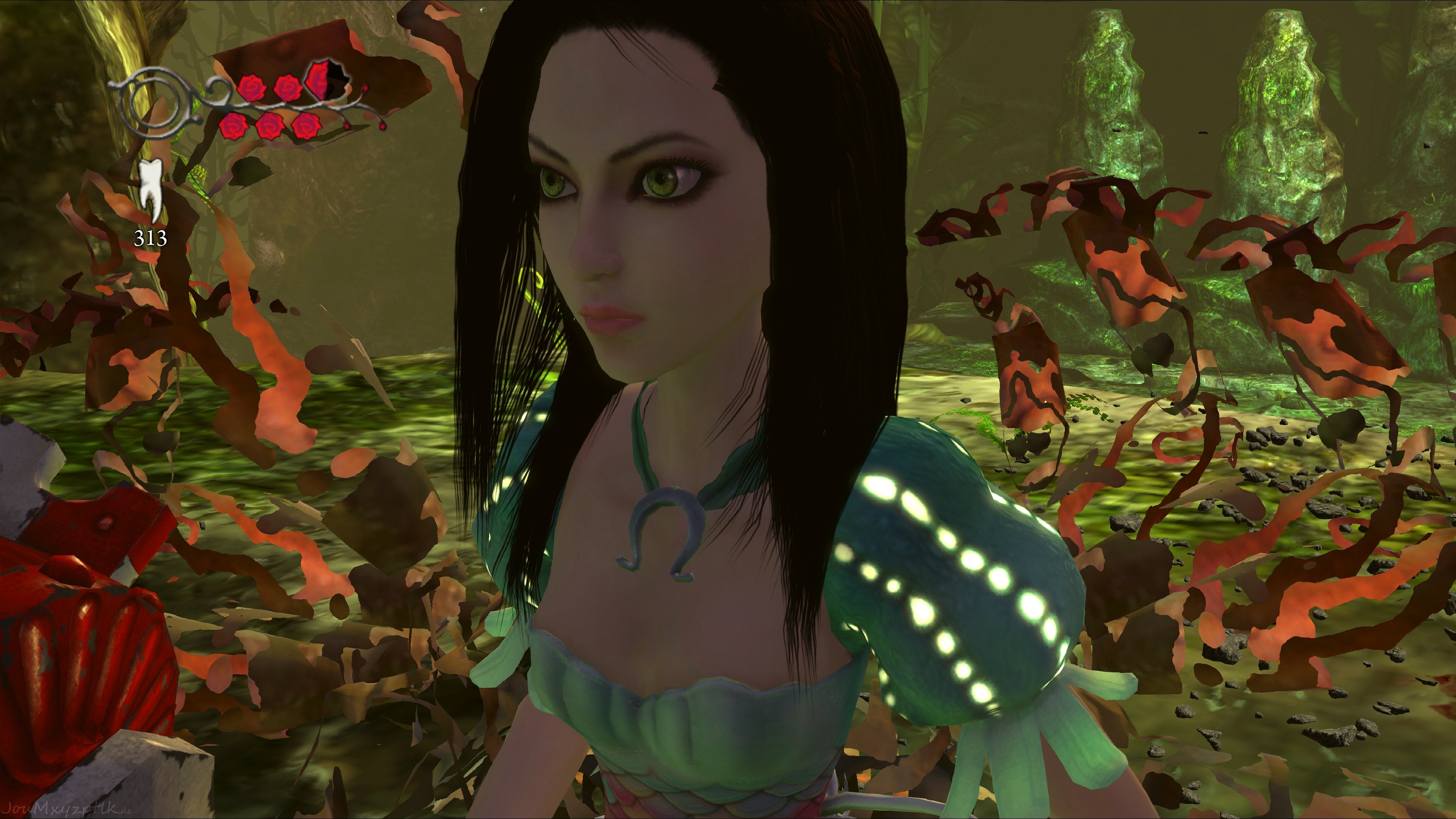 Screen shots of Alice Madness Returns in Ultra HD.