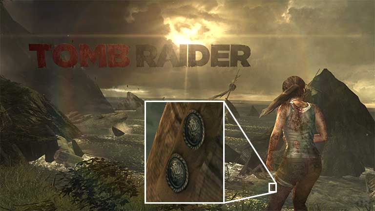 Tomb Raider 2013 15K Screen shot from the title screen